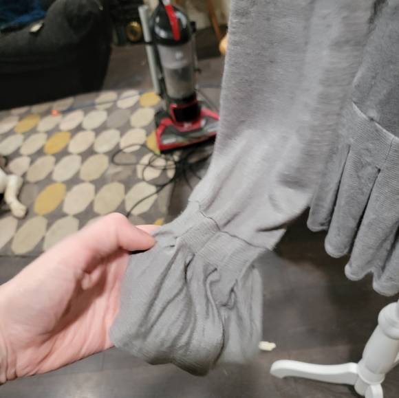 Free People gray minidress/ tunic sz S - Picture 5 of 6